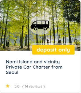 Nami Island Private Car Charter